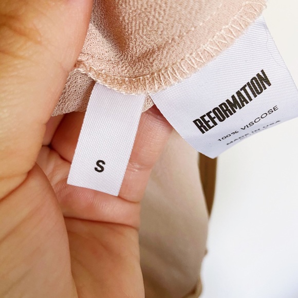 NWT Reformation Ruffle Dress - Picture 5 of 6